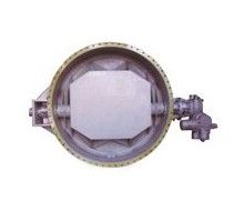 Electric double eccentric gas butterfly valve